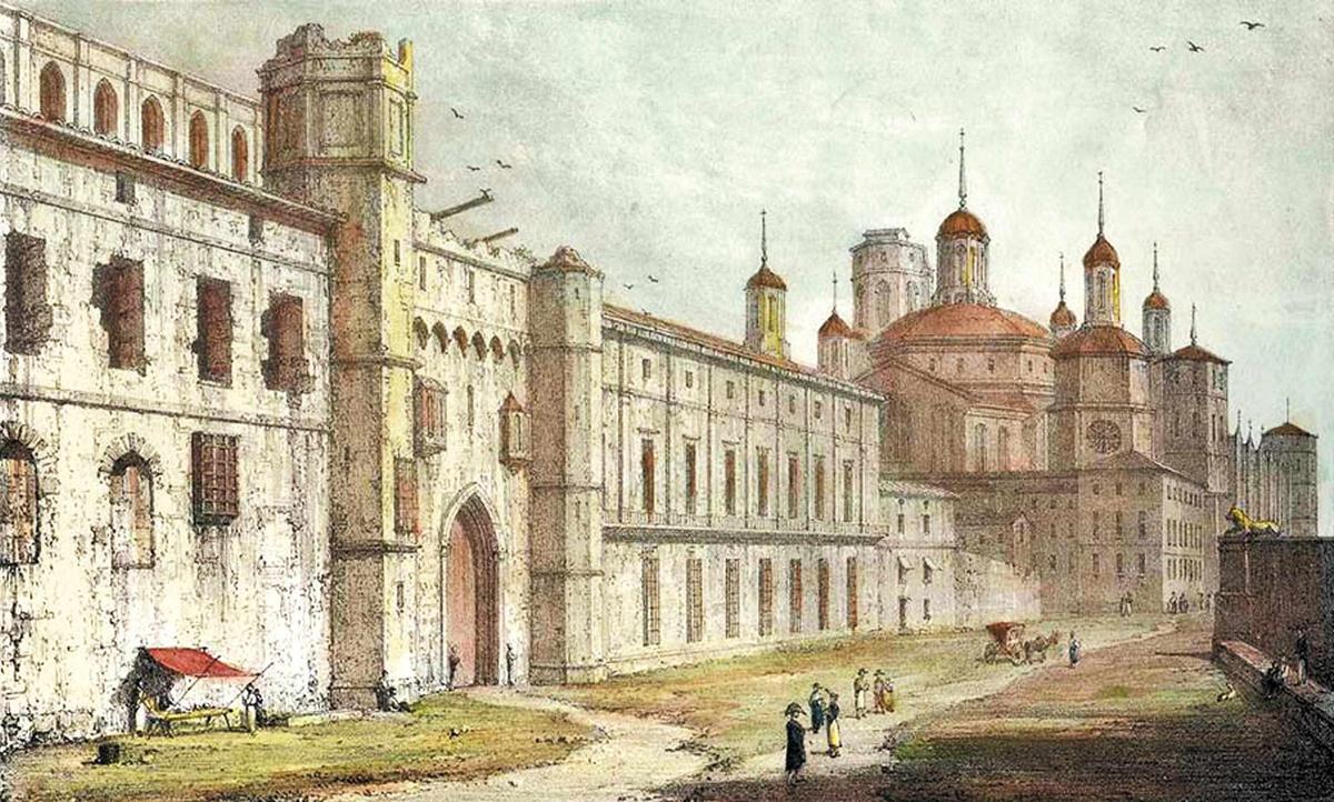 Antigua Puerta del Ángel, ubicada en la actual calle Don Jaime I