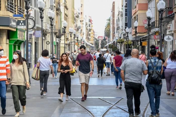 Primer sábado de la fase 1 en la capital