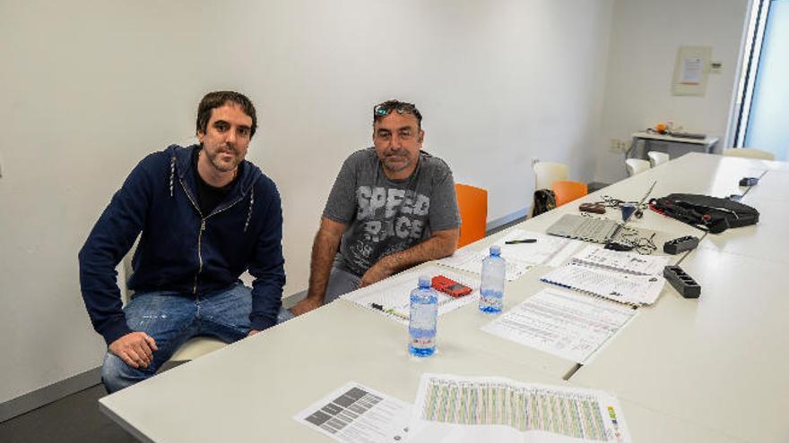 Ione Monroy y José Ramón Alonso, responsables del curso, en el Edificio Incube.