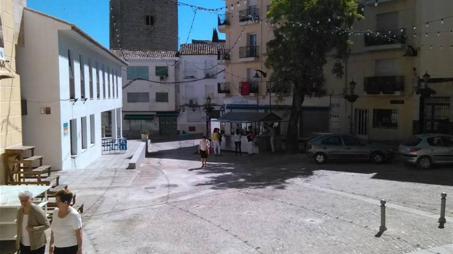 La plaza de San Pedro quedará libre de coches tras su reforma