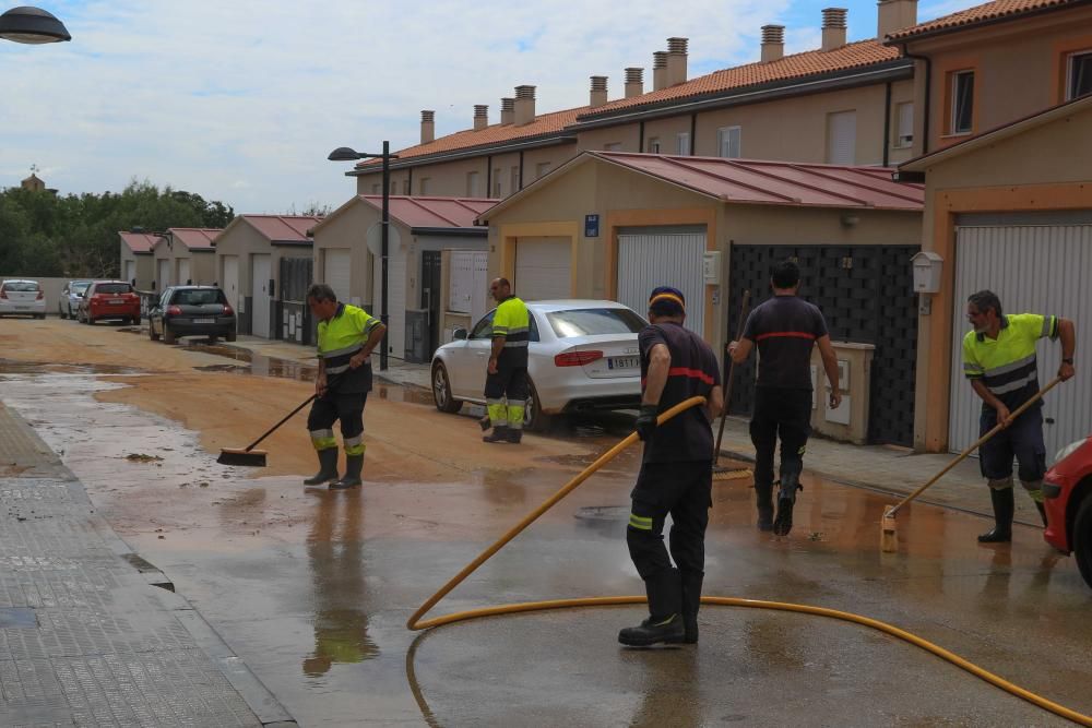 Las imágenes de Roales del Pan, el día después de la tormenta