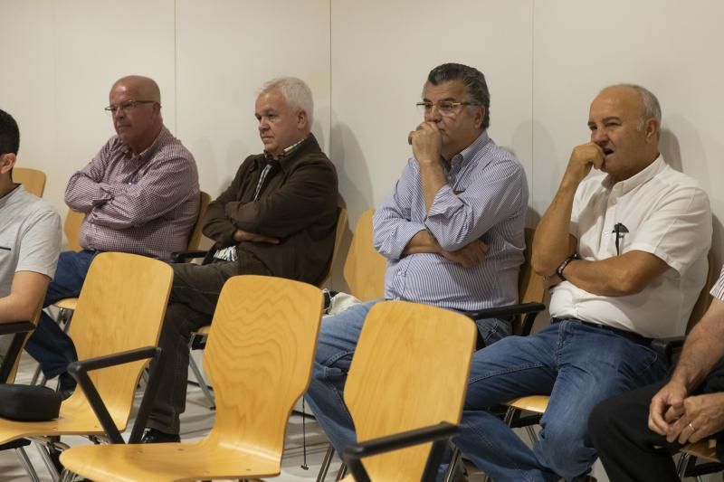 23.10.18.Las Palmas de Gran Canaria. Segunda jornada del juicio del caso Palmera, en la Ciudad de la Justicia. Foto Quique Curbelo  | 23/10/2018 | Fotógrafo: Quique Curbelo