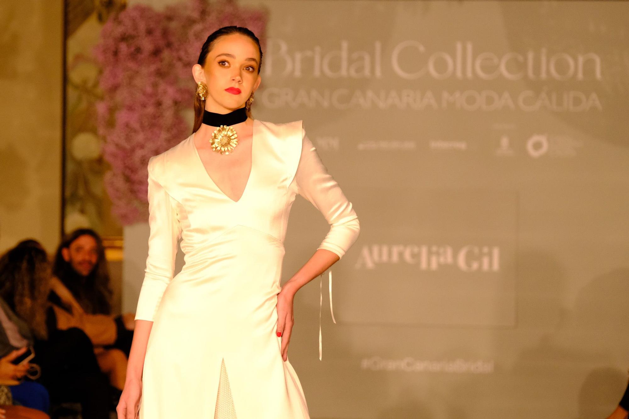 Desfile de Aurelia Gil en la segunda jornada del Bridal Collection Gran Canaria Moda Cálida
