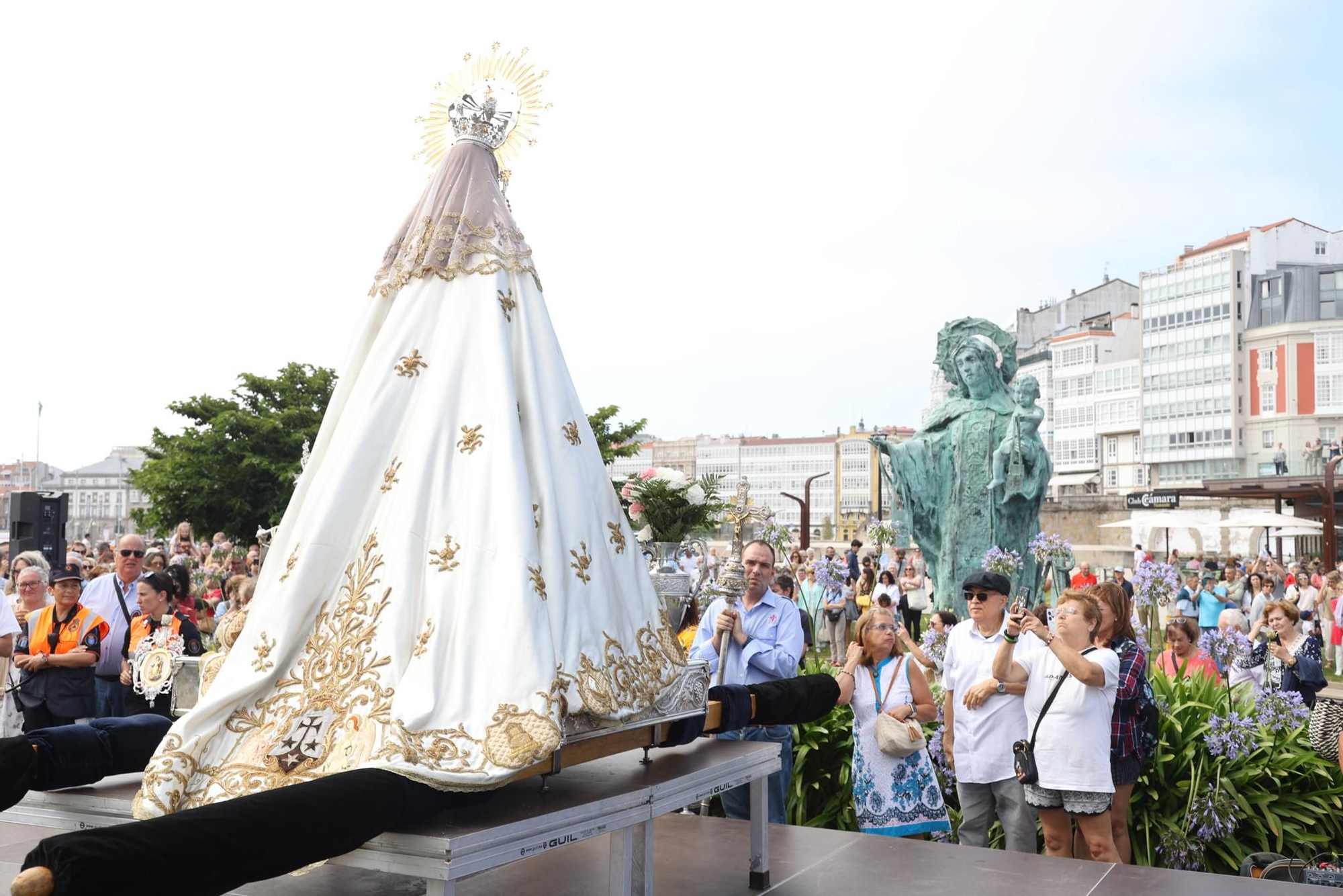 Procesión de la Virgen del Carmen en A Coruña
