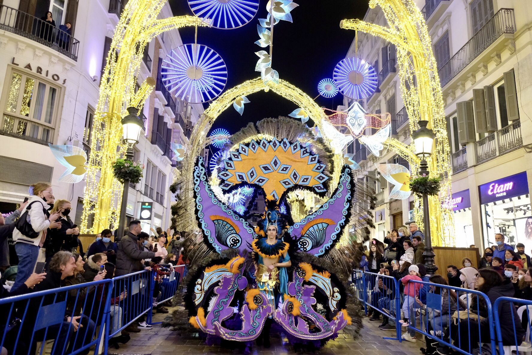 Dioses y Diosas del Carnaval de Málaga 2022.