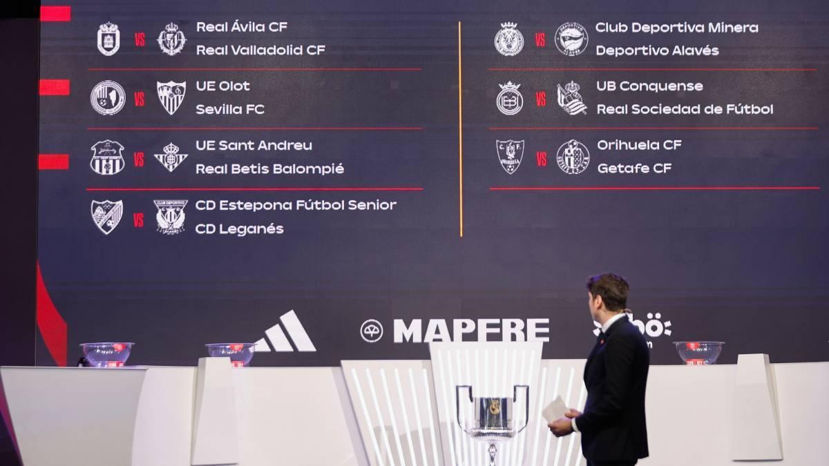 Fútbol | Ya se conocen los horarios de la segunda ronda de la Copa del Rey