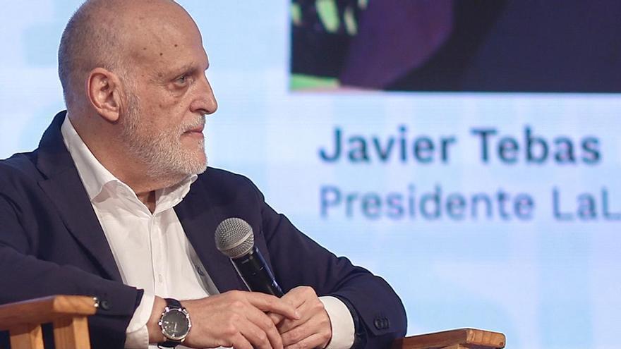 Tebas: "LaLiga no tenía el OK para el regreso de Messi"