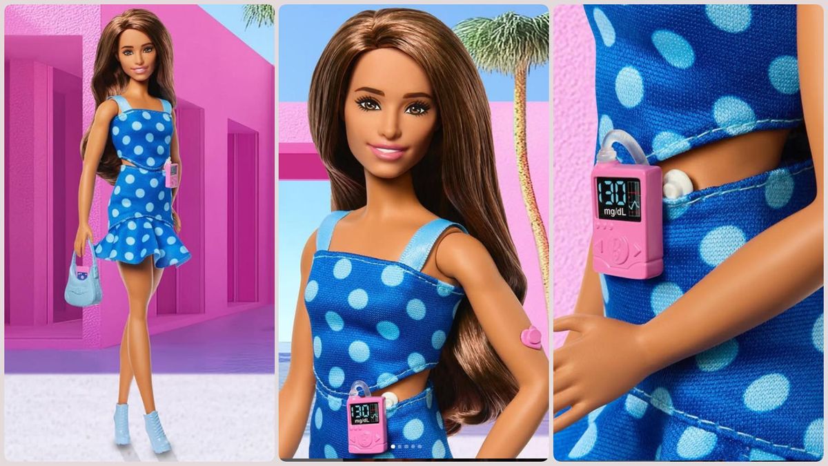 Así es la nueva Barbie con diabetes tipo 1.