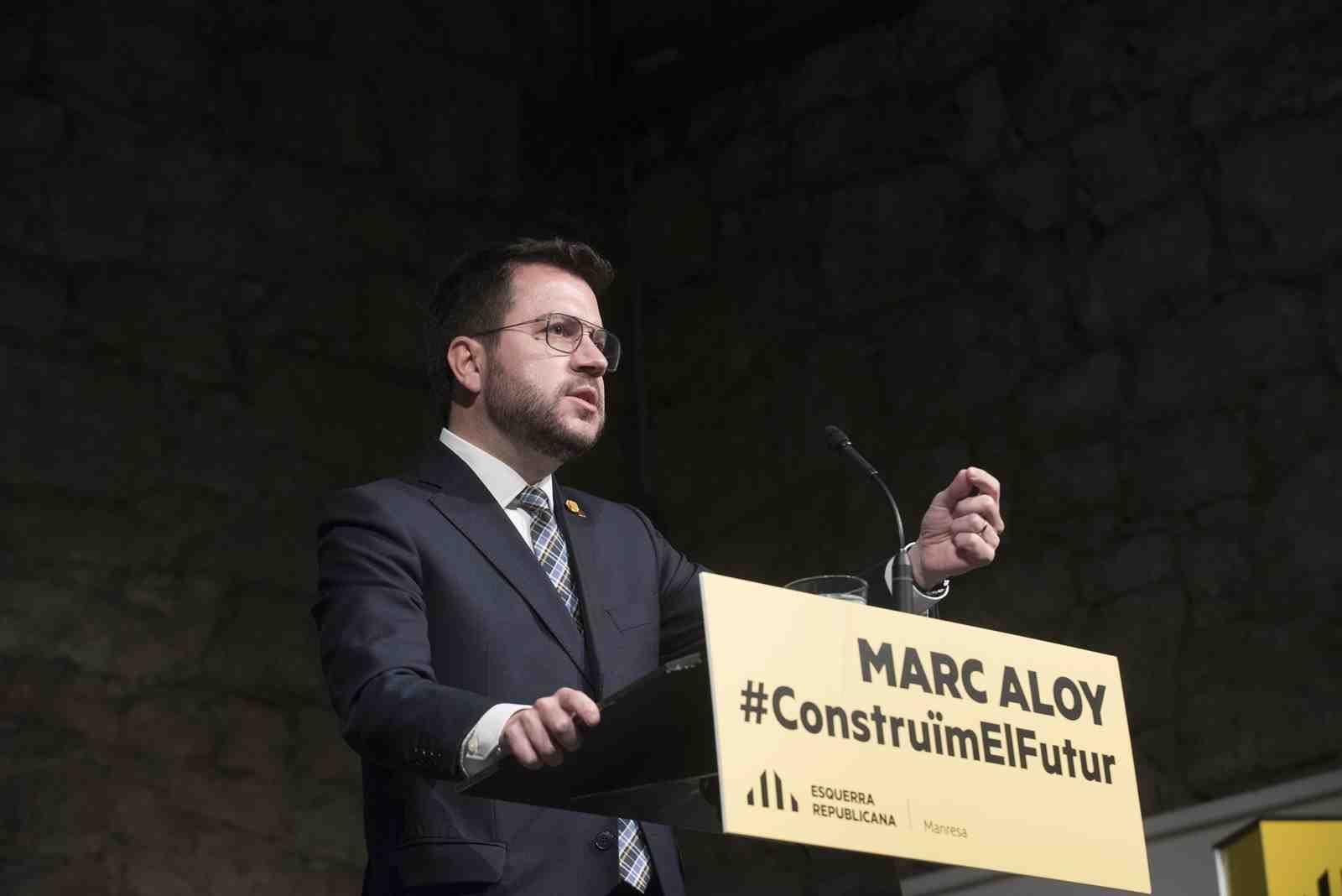 Acte de presentació de l'alcaldable per ERC a Manresa, Marc Aloy