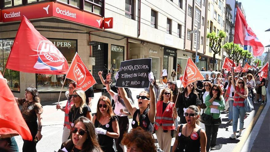 Nueva jornada de huelga del comercio del textil y el calzado