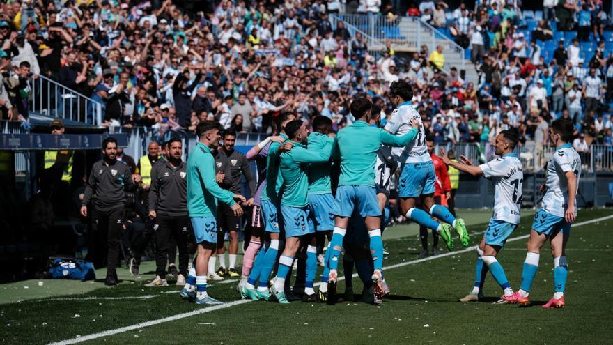 La Rosaleda, clave para la remontada