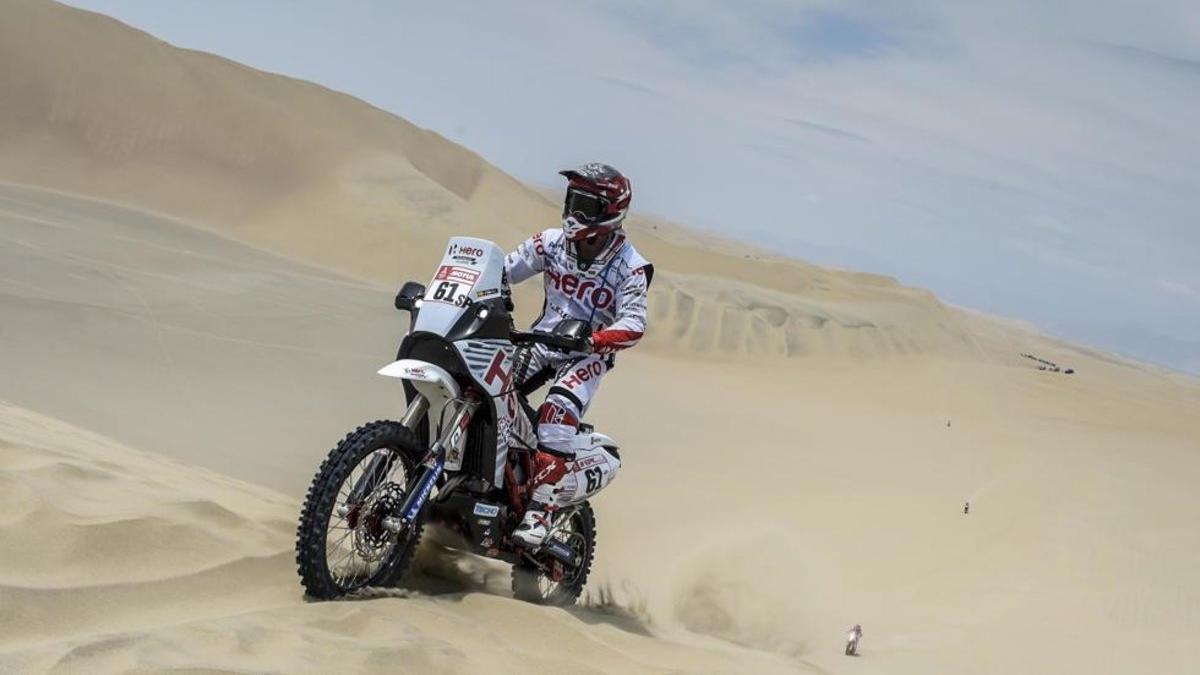 Mena, baja para el Dakar