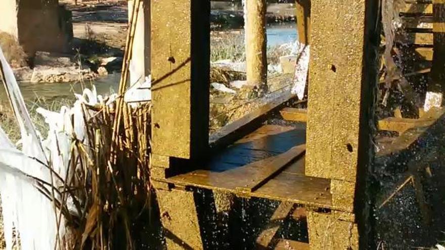 Heladas en Casas del Río, en Requena