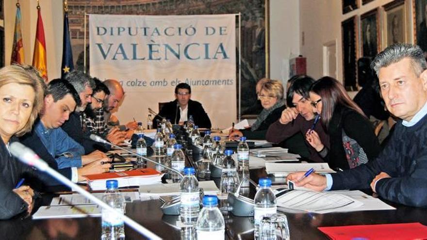 Imagen de archivo del Consejo de Administración de Divalterra, presidido por Jorge Rodríguez.