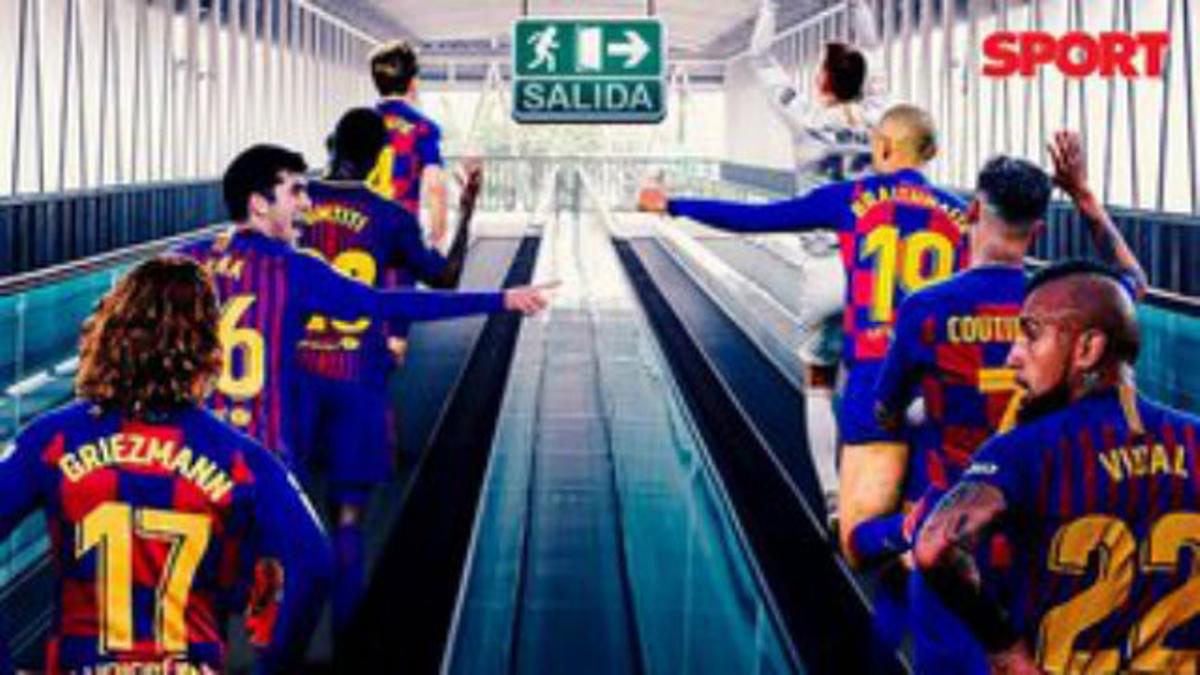 La operación salida en el Barça