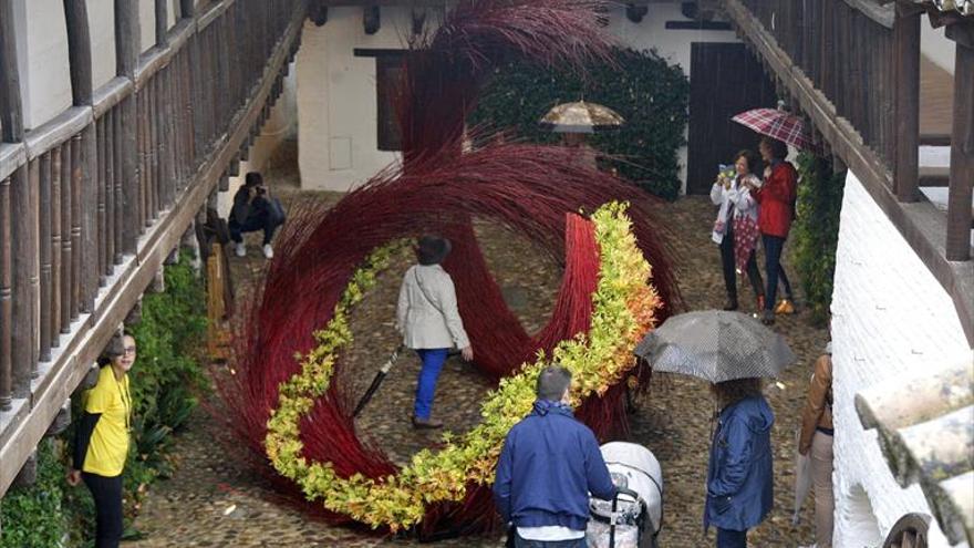 Flora supera las 91.000 visitas en tres días pese al tiempo lluvioso