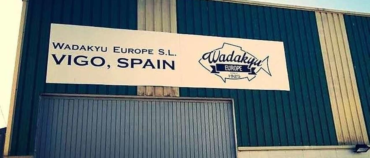 Exterior de las instalaciones actuales de Wadakyu en O Porriño. // Wadakyu