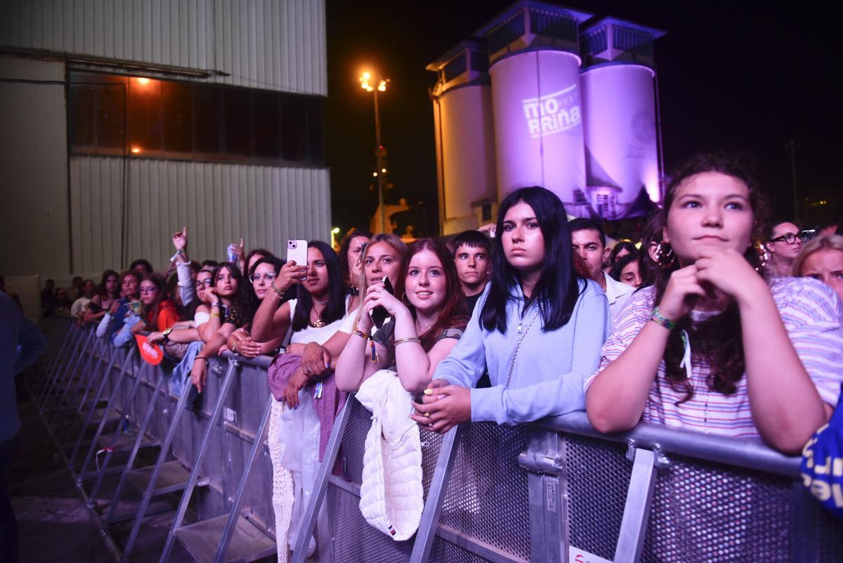 Público asistente a la primera jornada del Morriña Fest 2026.