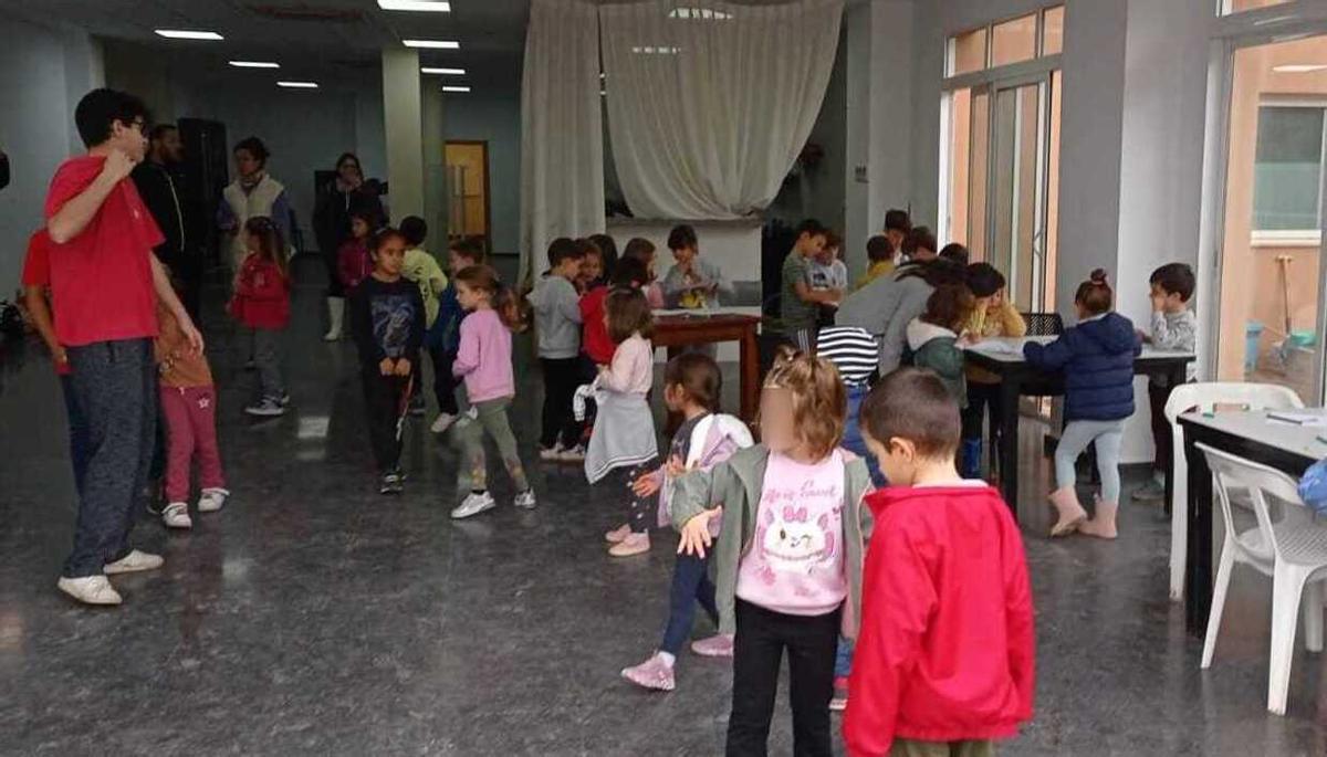 Interior del Espai Lúdic de Benetússer.