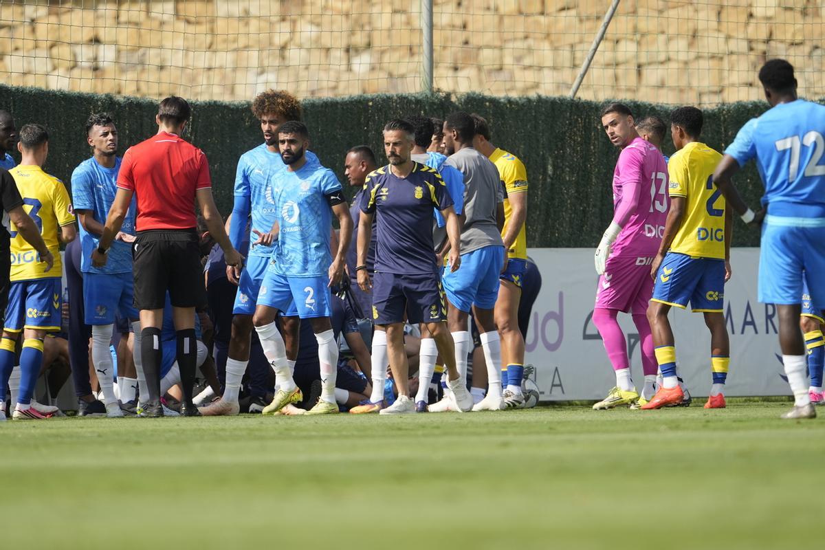 Partido UD Las Palmas- Neom saudí (0-1)