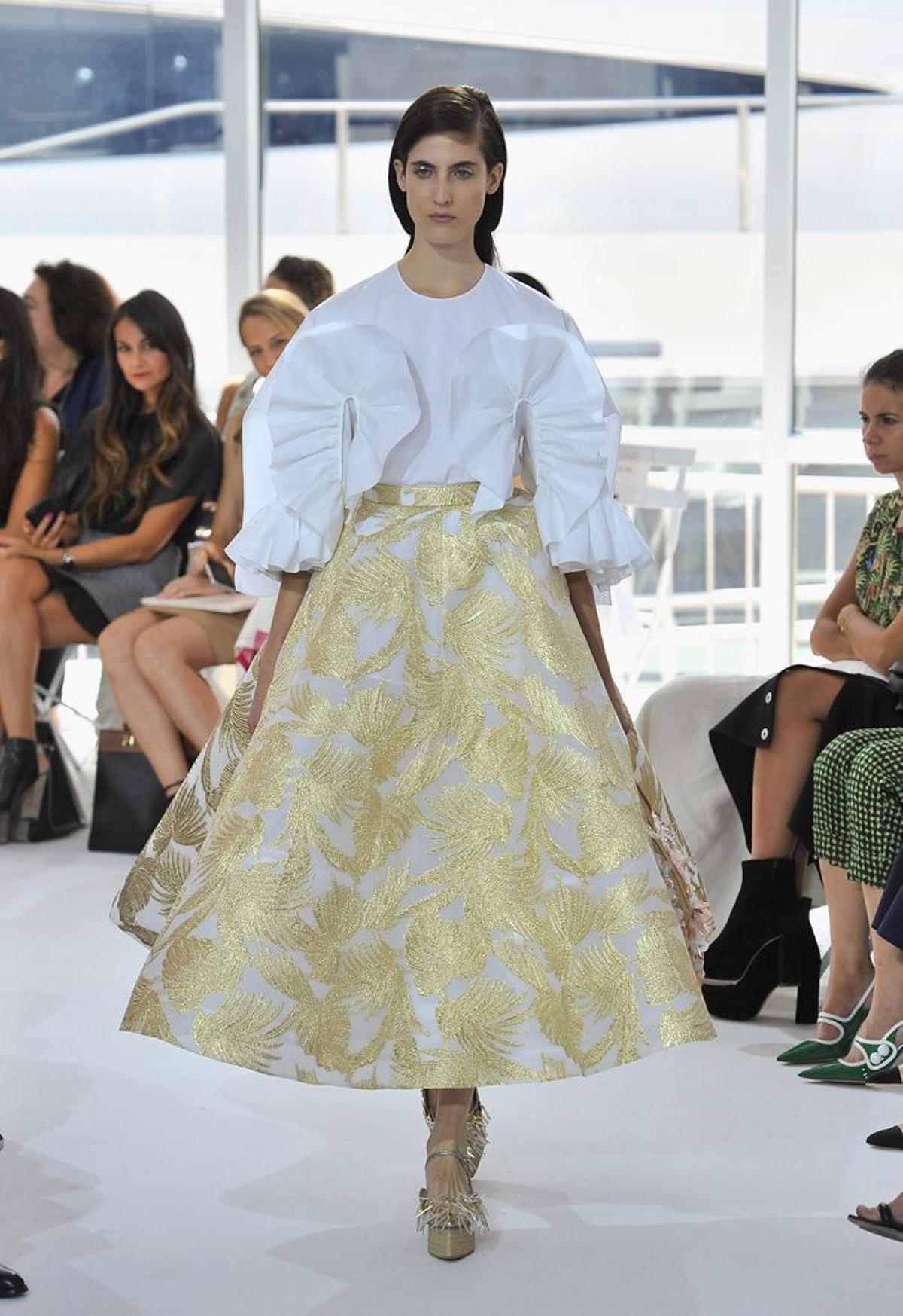 Nueva York Fashion Week: Delpozo, falda y camisa