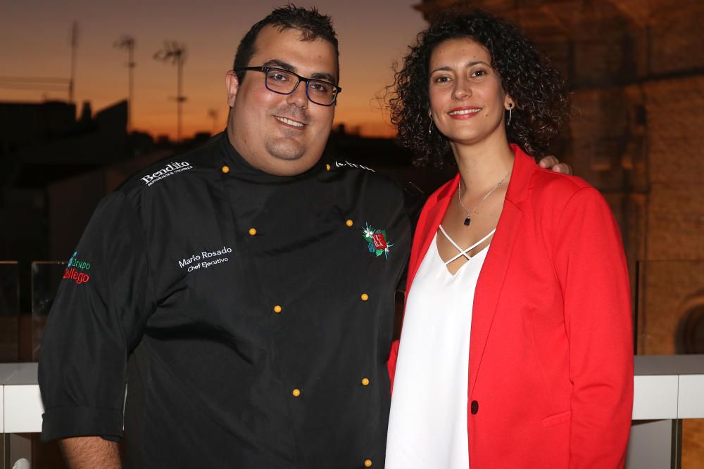 El evento, organizado por La Opinión de Málaga, reunió en la terraza del Hotel Málaga Premium a Cristina Martínez (Garbancita), Carlos Navarro Björk, Carlos Mansilla Gil de Bernabé y Mario Rosado