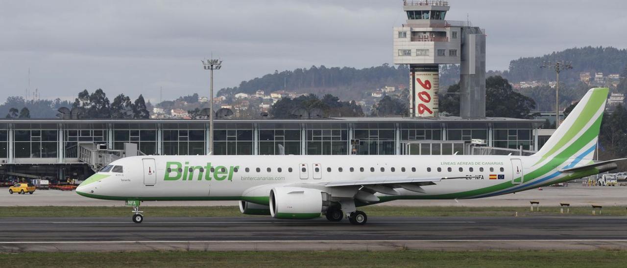 VUELOS VIGO: Binter capta 20.000 turistas al año hacia Vigo en sus vuelos  de Las Palmas y Tenerife