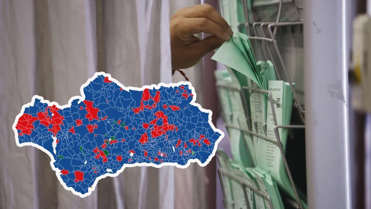 Compreuba los votos en Andalucía calle por calle