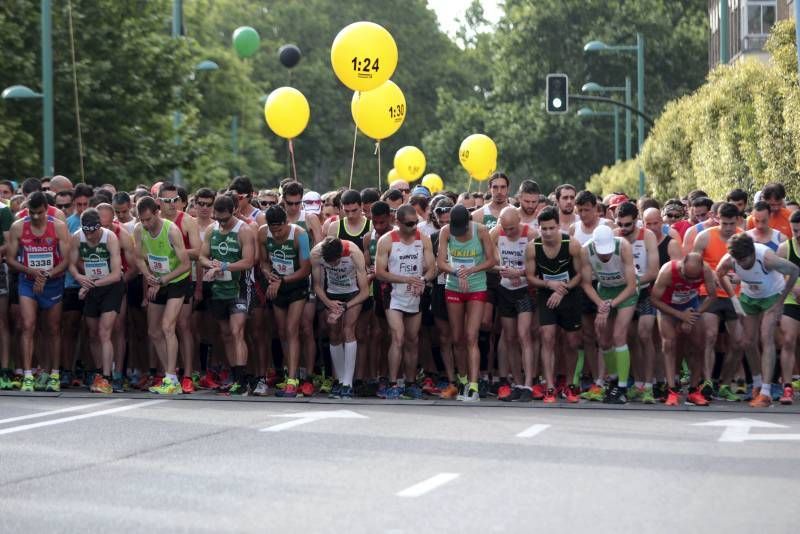 Fotogalería de la XVIII edición de la media maratón de Zaragoza