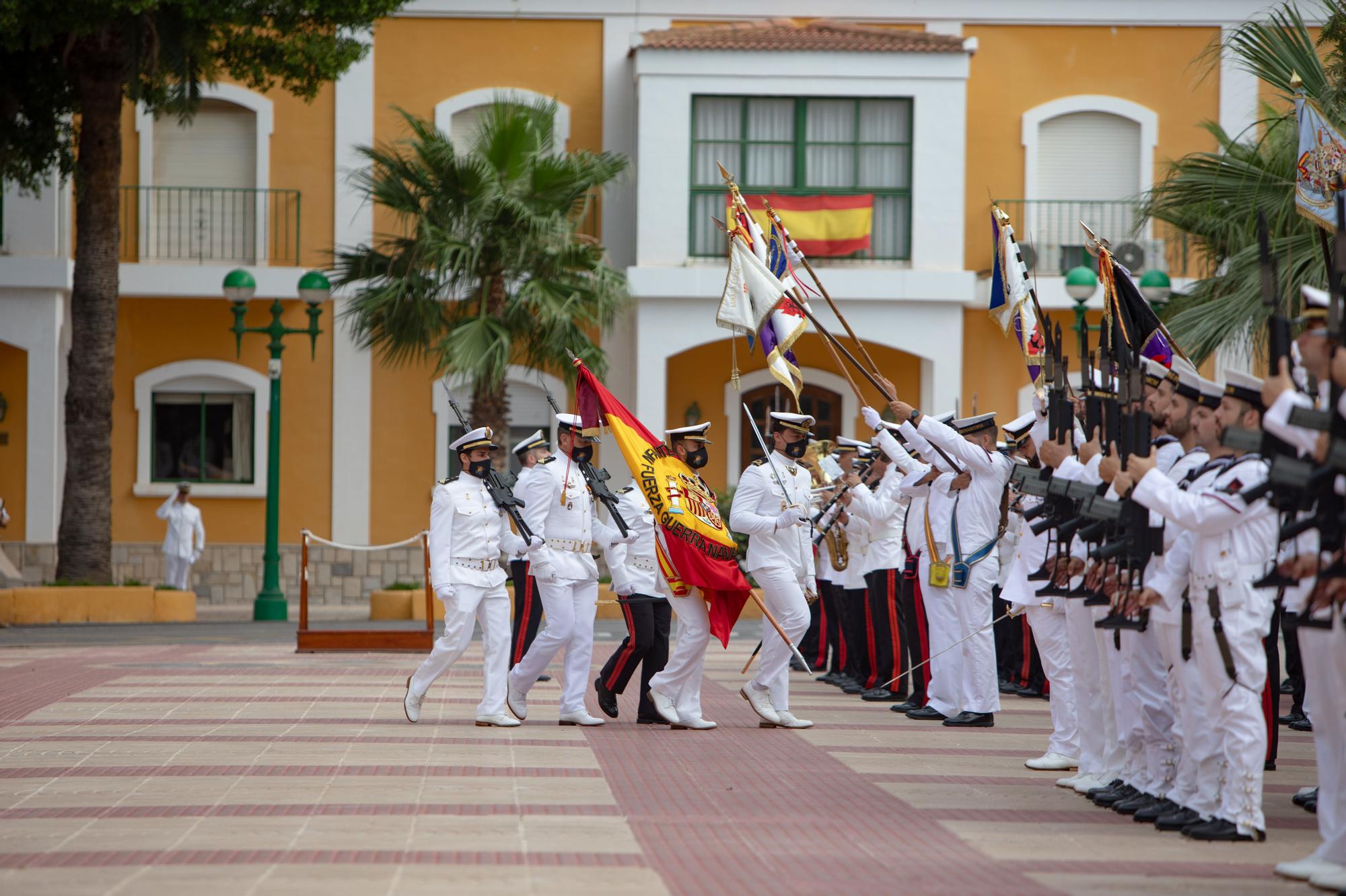 La Armada celebra el Día de la Virgen del Carmen en Cartagena