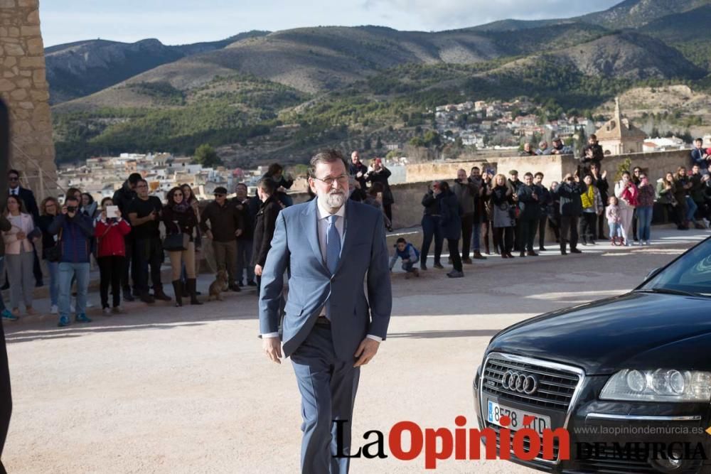 Visita de Mariano Rajoy a Caravaca