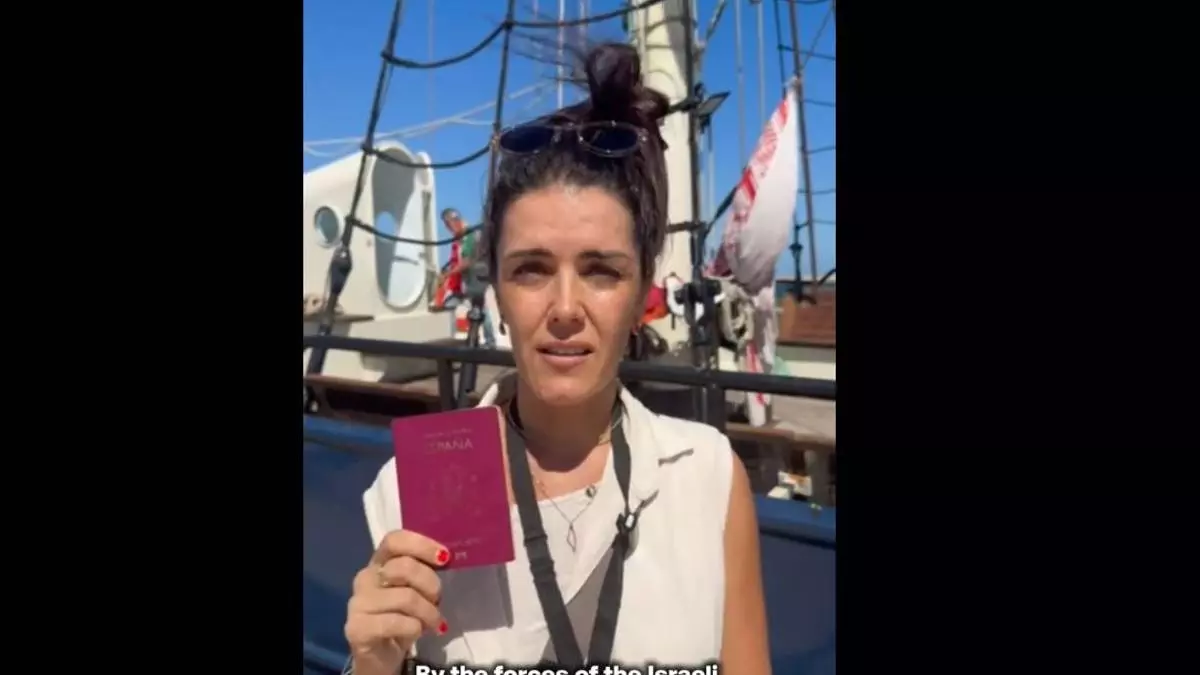 Castellón se moviliza por Sofía, la activista de Burriana "secuestrada" en Israel