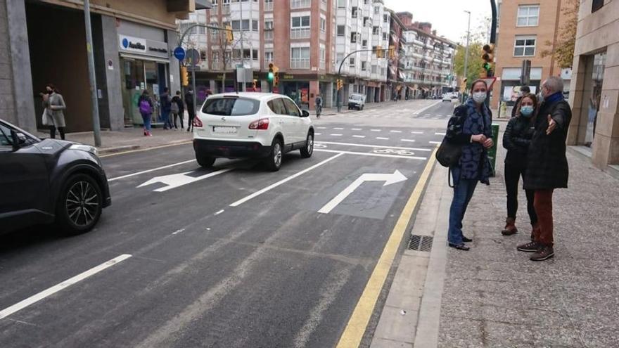 Madrenas, Sureda i Martí, a la zona d&#039;obres.