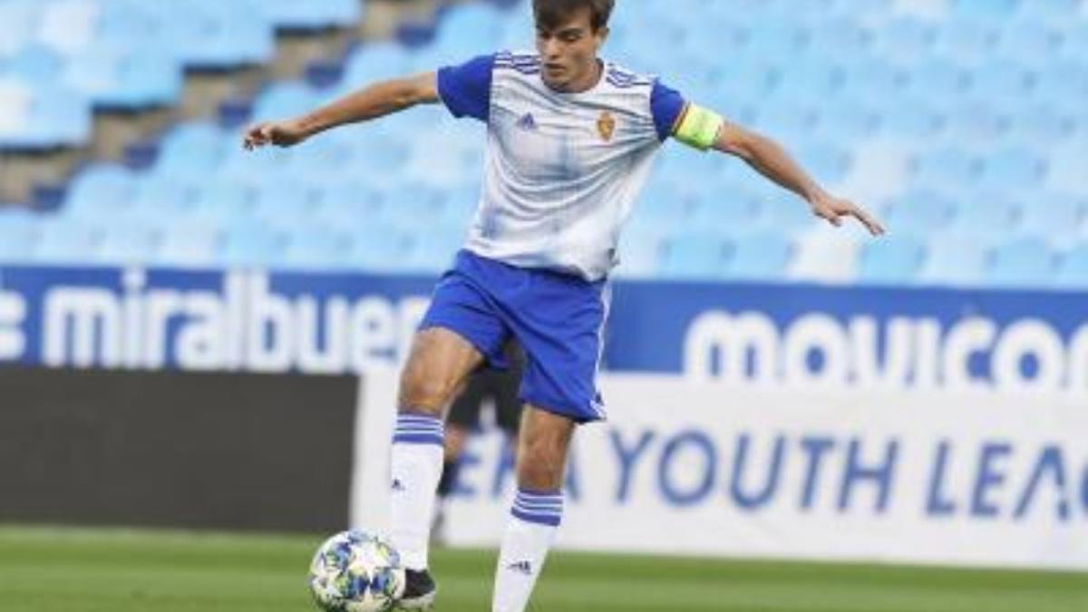 Francho Serrano, jugador del Real Zaragoza