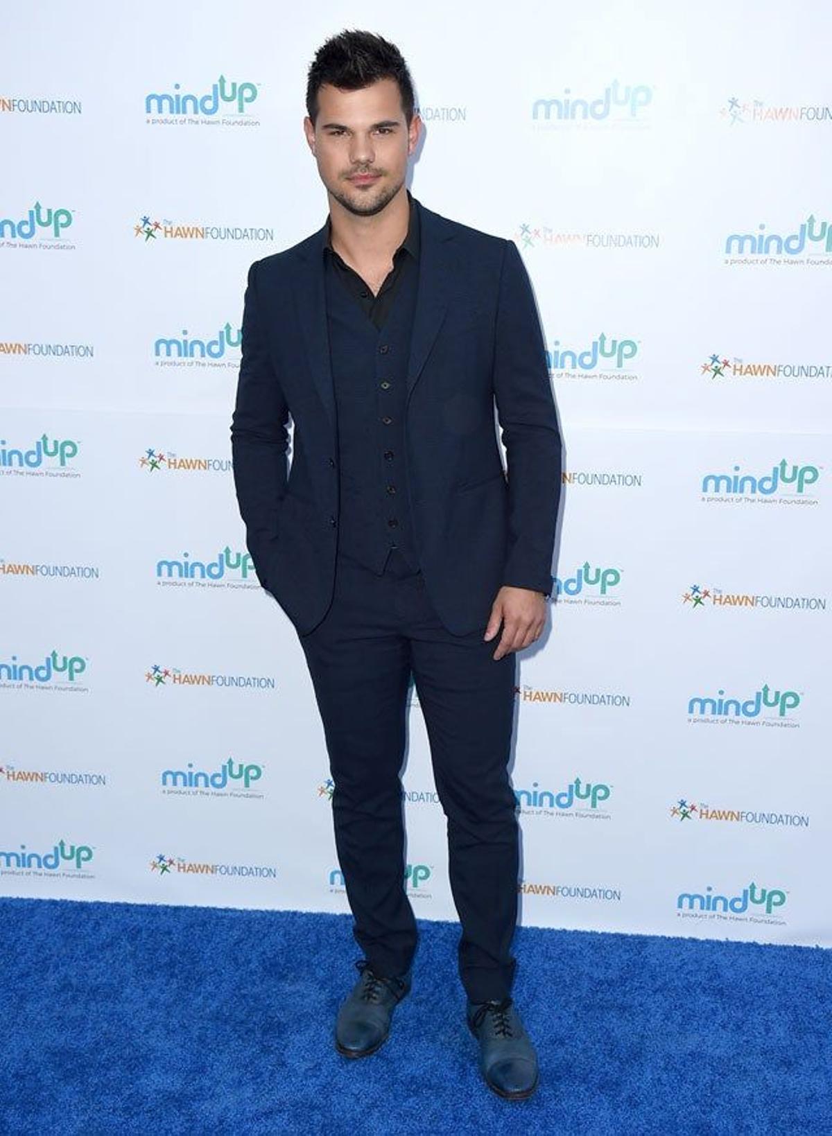 Taylor Lautner, en la fiesta benéfica para Goldie's Love In For Kids.