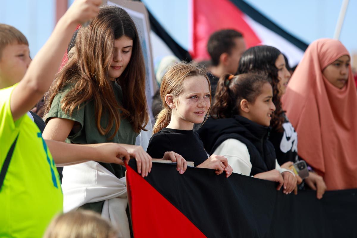 Todas las imágenes de la manifestación por Palestina en Ibiza