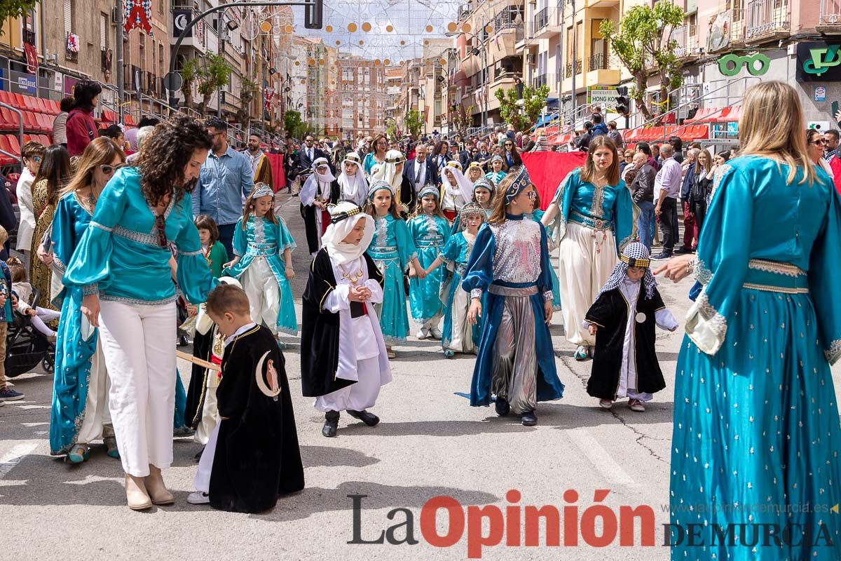 Desfile infantil en las Fiestas de Caravaca (Bando Moro)