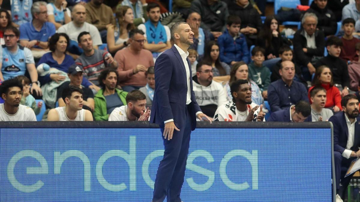 Bruno Savignani, en un partido de la Liga Endesa