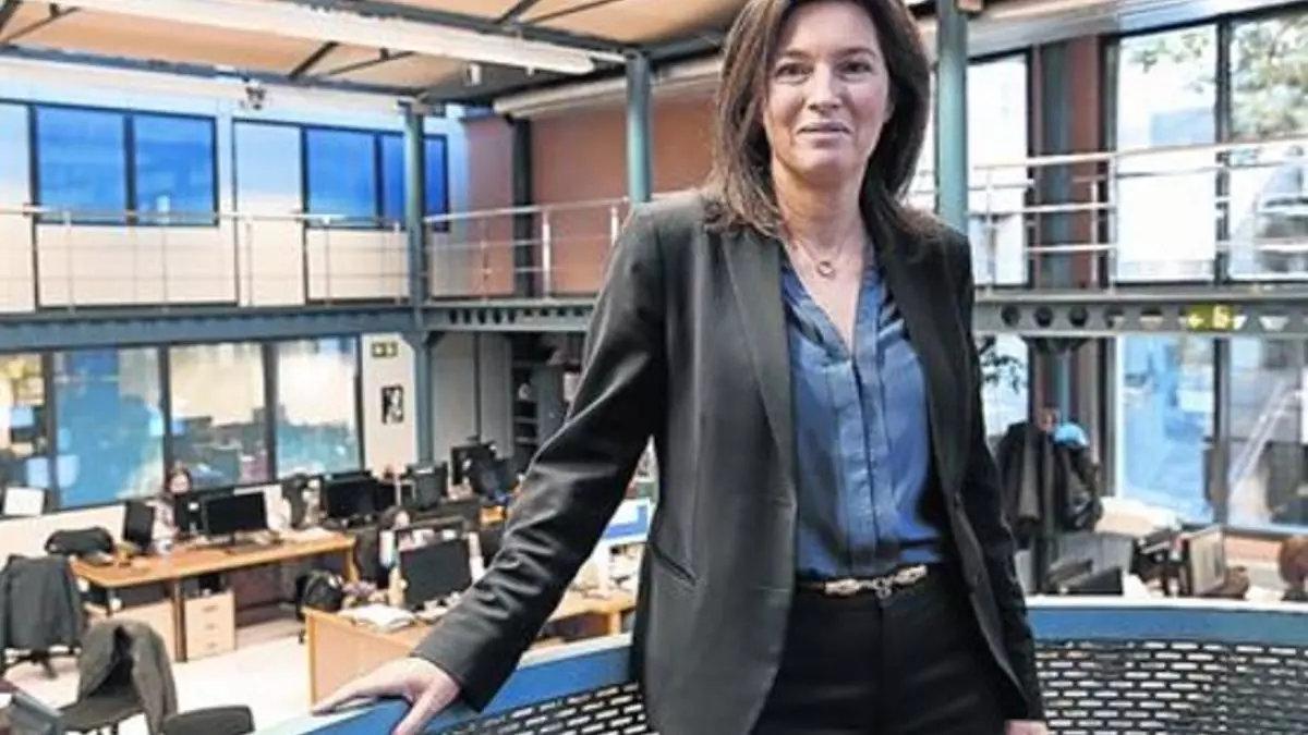 Cristina de Parias, durante su época como directora de España del BBVA.