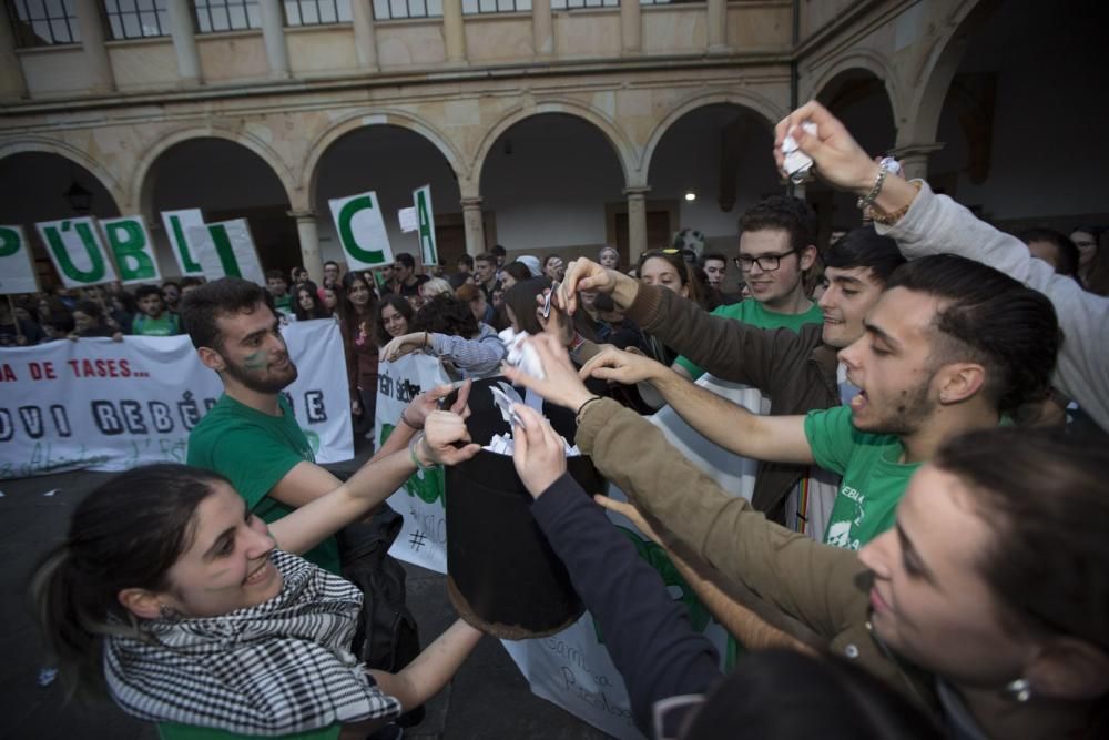 Manifestación contra la LOMCE en Oviedo