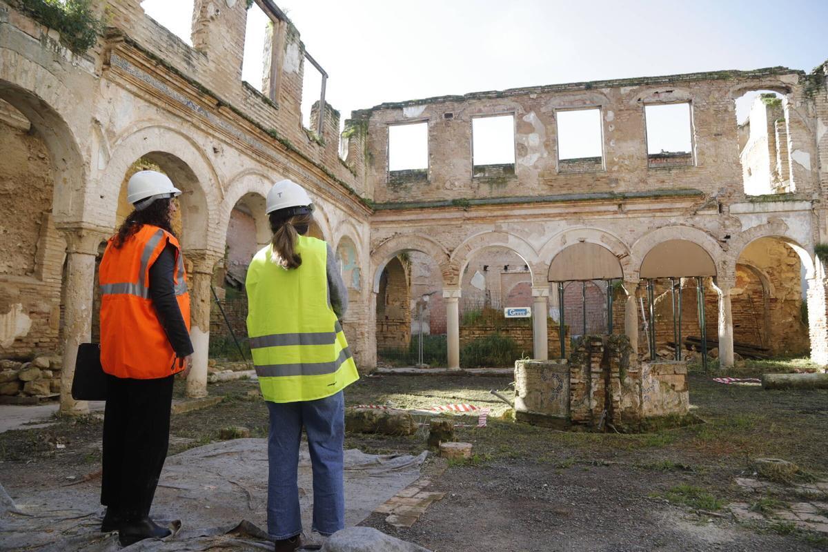 La restauración del convento descubre nuevos hallazgos sobre el artesonado mudéjar y sus pinturas murales