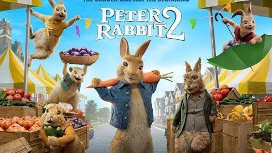 &#039;Peter Rabbit 2: A la fuga&#039; será la primera película proyectada.