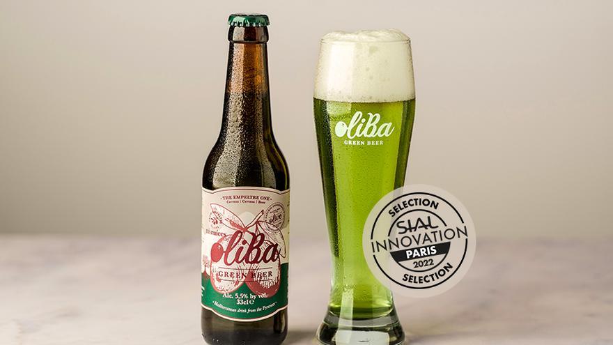 &#039;The Empeltre One&#039; de OliBa Green Beer, cerveza elaborada con olivas del Bajo Aragón, premio SIAL Innovation 2022 a la mejor bebida alcohólica