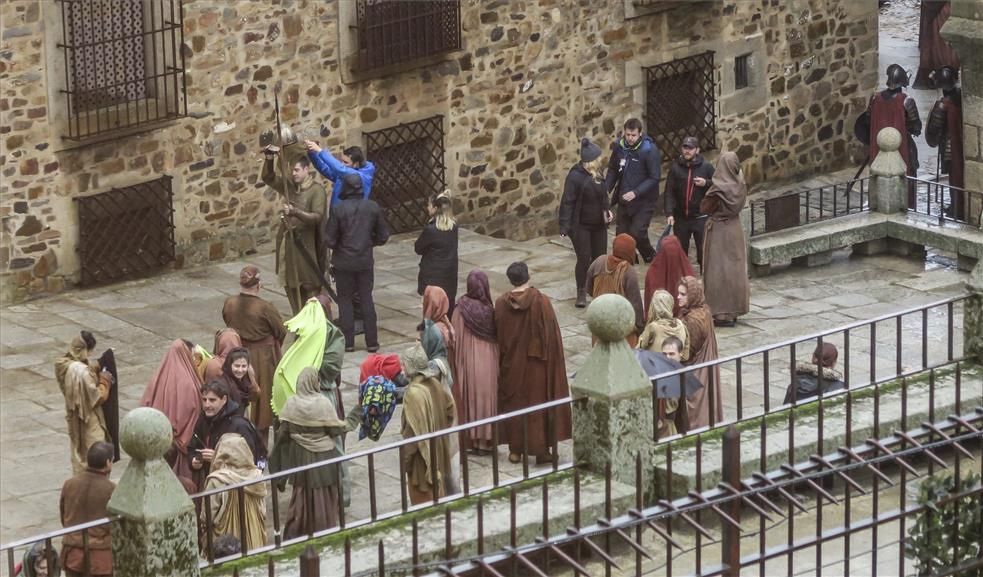 Rodaje de Juego de tronos en Cáceres