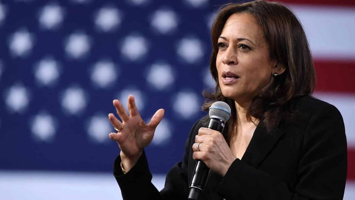 Kamala Harris fue víctima de un montaje