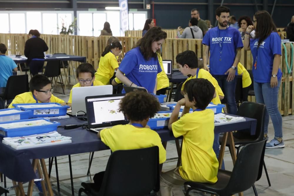 Liga de Robótica en la Feria de Muestras