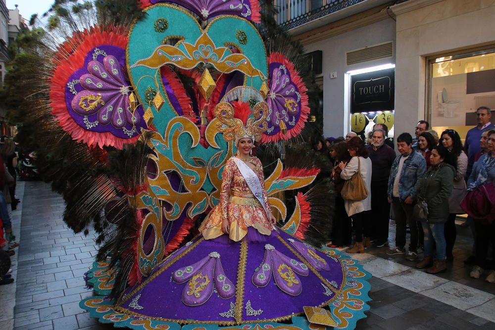 Sábado de carnaval en Málaga