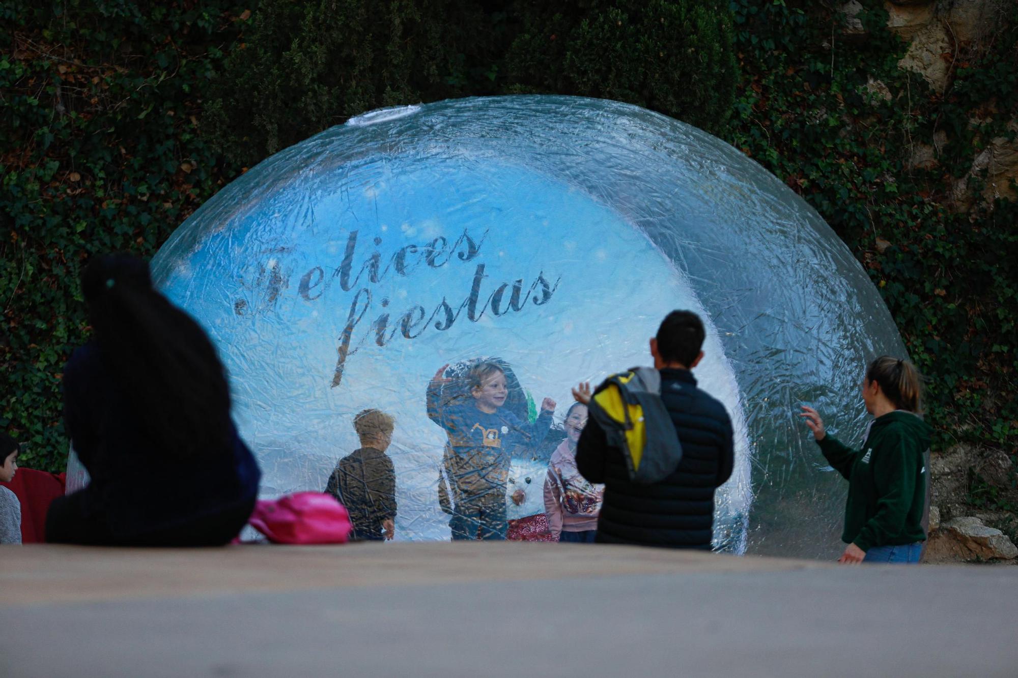 Todas las imágenes de la apertura de la Navidad en el Parque Reina Sofía