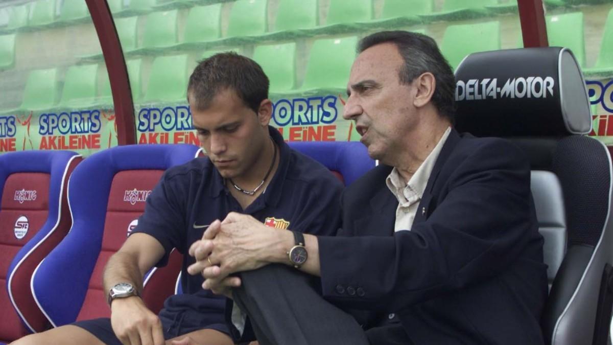 Gabri dialoga con Joan Gaspart