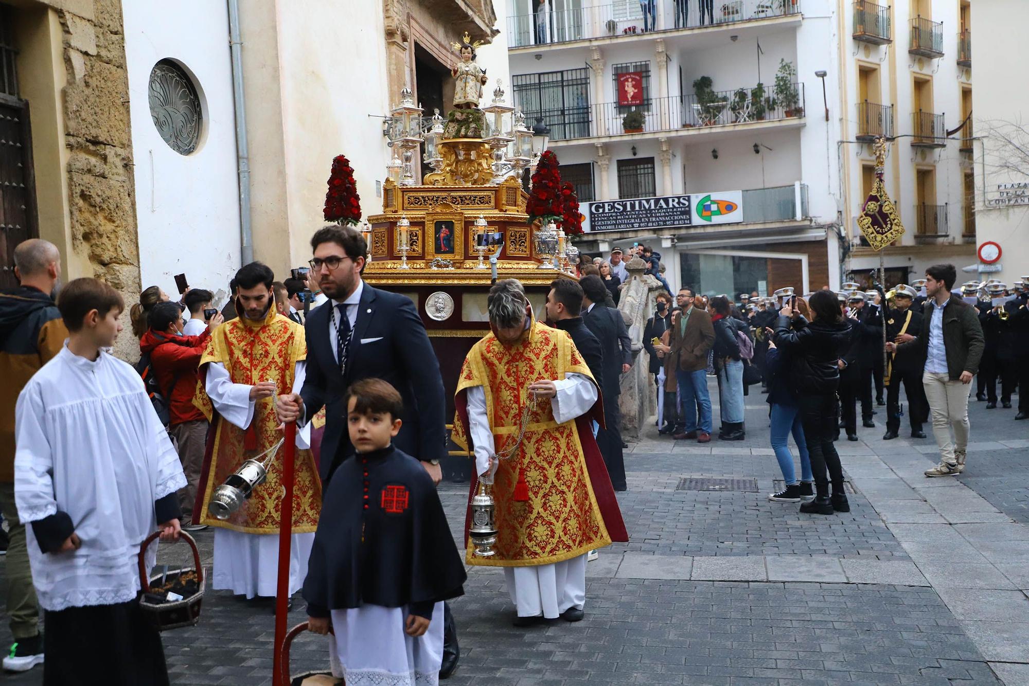 La procesión del Niño Jesús la primera del año